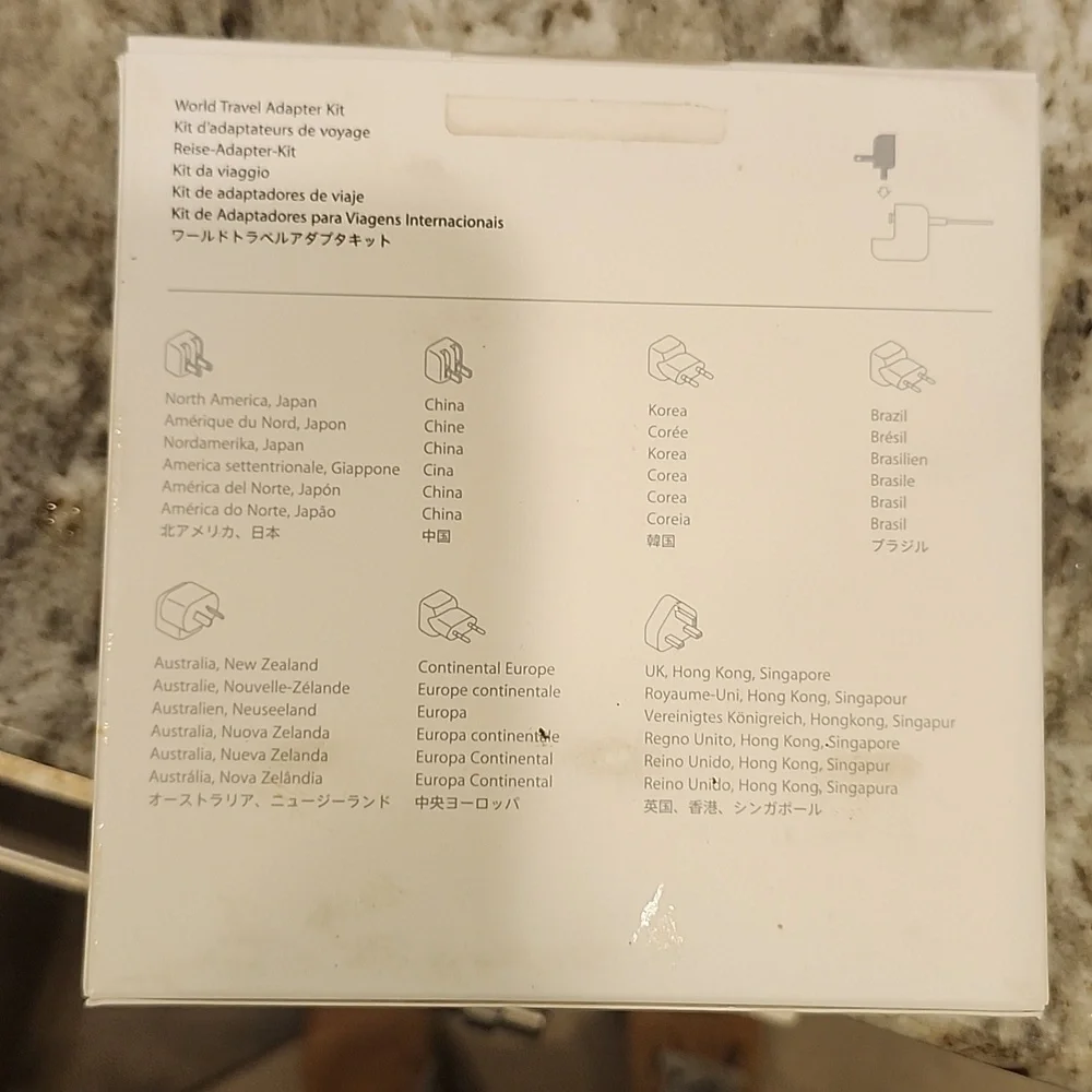 Apple world travel kit